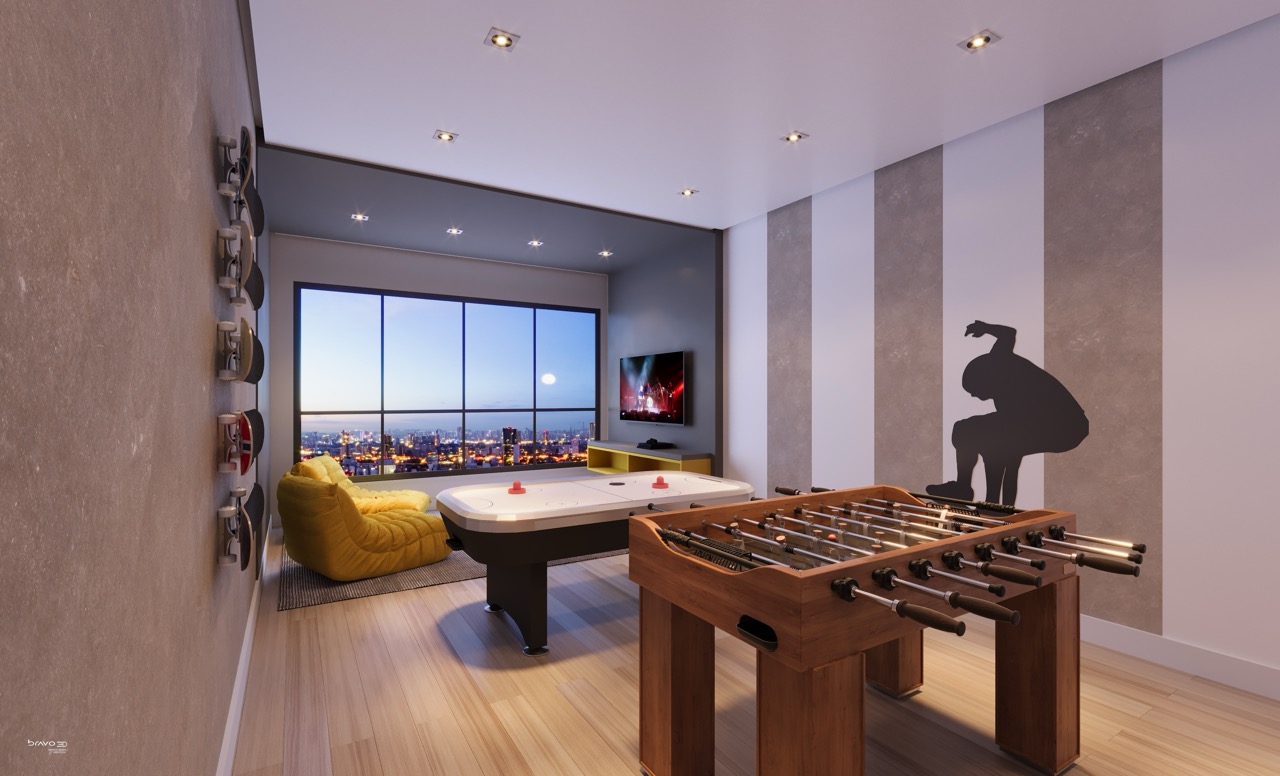 Espaço teen do Infinity Residence