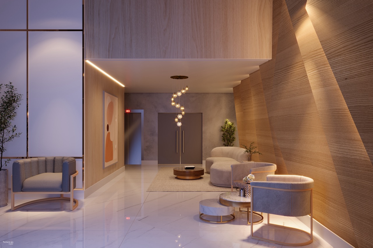 Recepção do Infinity Residence