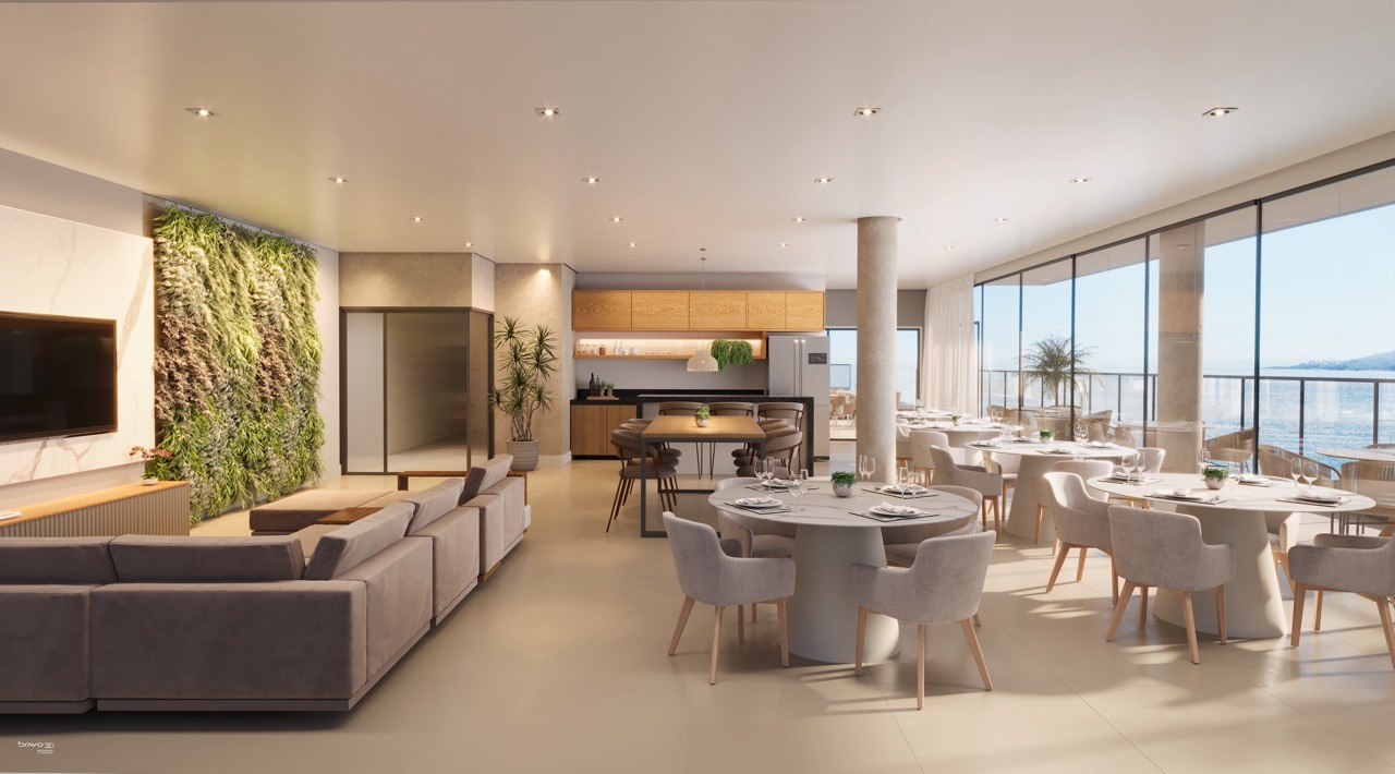 Salão de festas do Infinity Residence