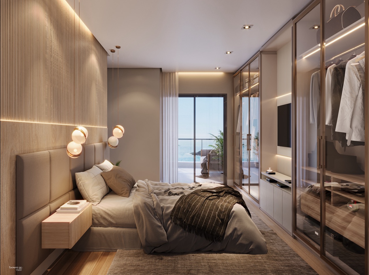 Suíte da coluna 1 do Infinity Residence